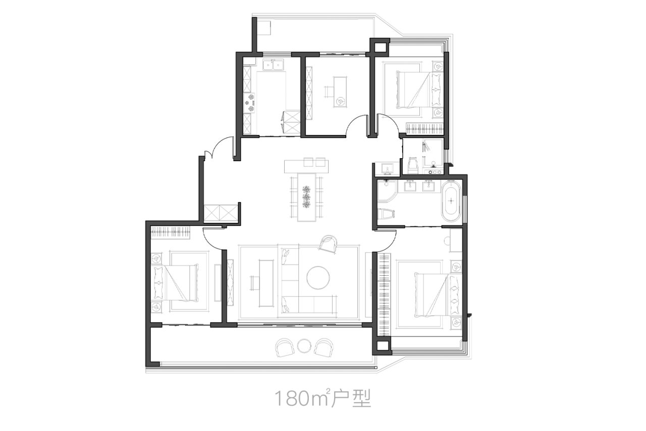 BIM建筑|行云漫步：长沙桂语雲峯 / ZWA卓时水石
