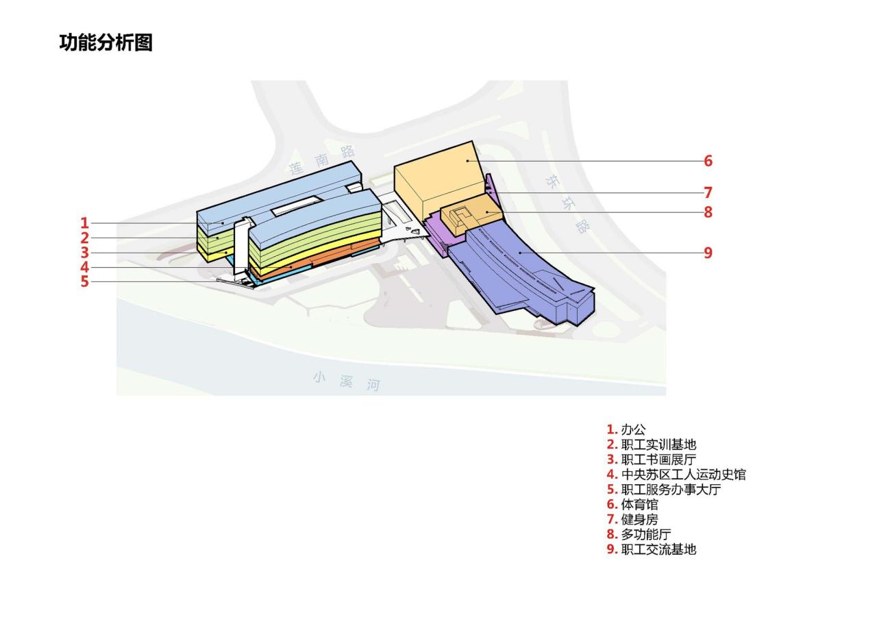 BIM建筑|龙岩工人文化宫 / 天津华汇