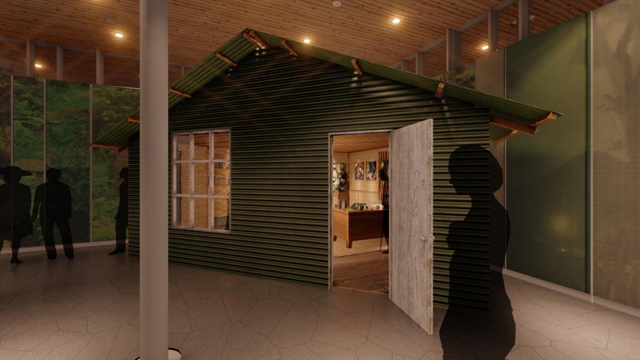 BIM建筑|福西大猩猩基金艾伦·德杰尼勒斯园区 / MASS Design Group