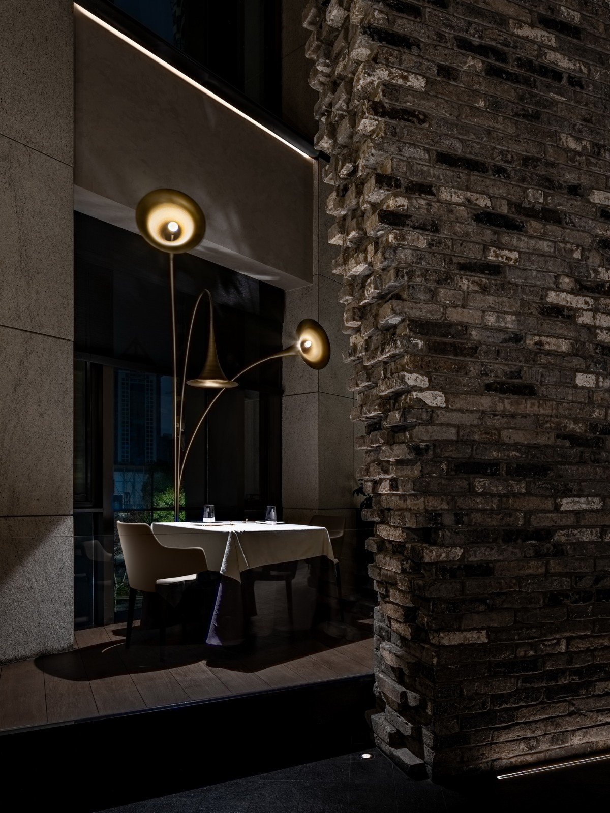 BIM建筑|四季民福上海外滩店 / IN.X屋里门外设计