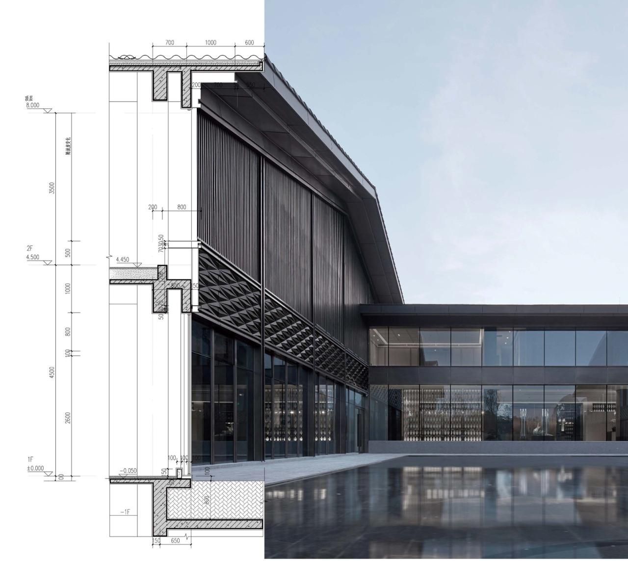 BIM建筑|山水间的“负空间”营造 ——漓江文化旅游度假区塔山会馆 / UA尤安设计