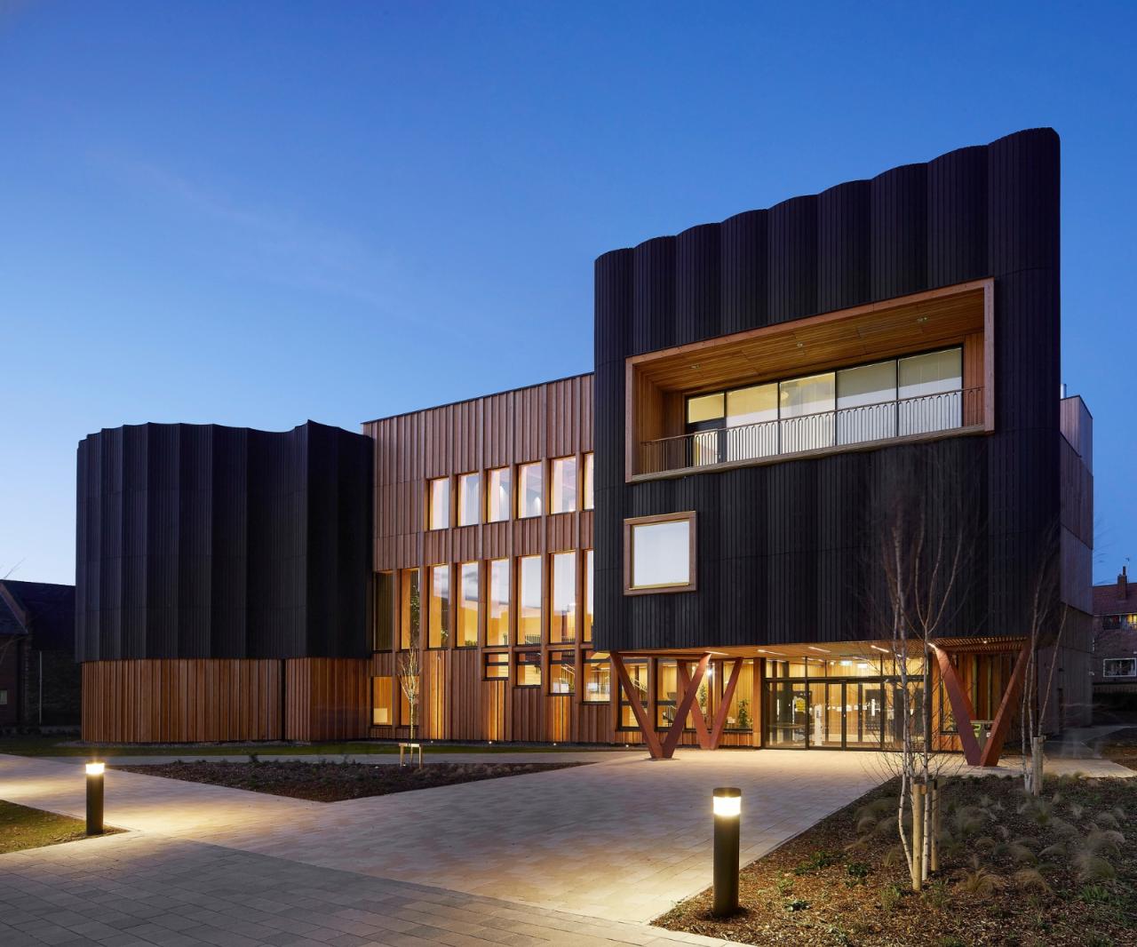 BIM建筑|约克圣约翰大学创意中心 / Tate + Co