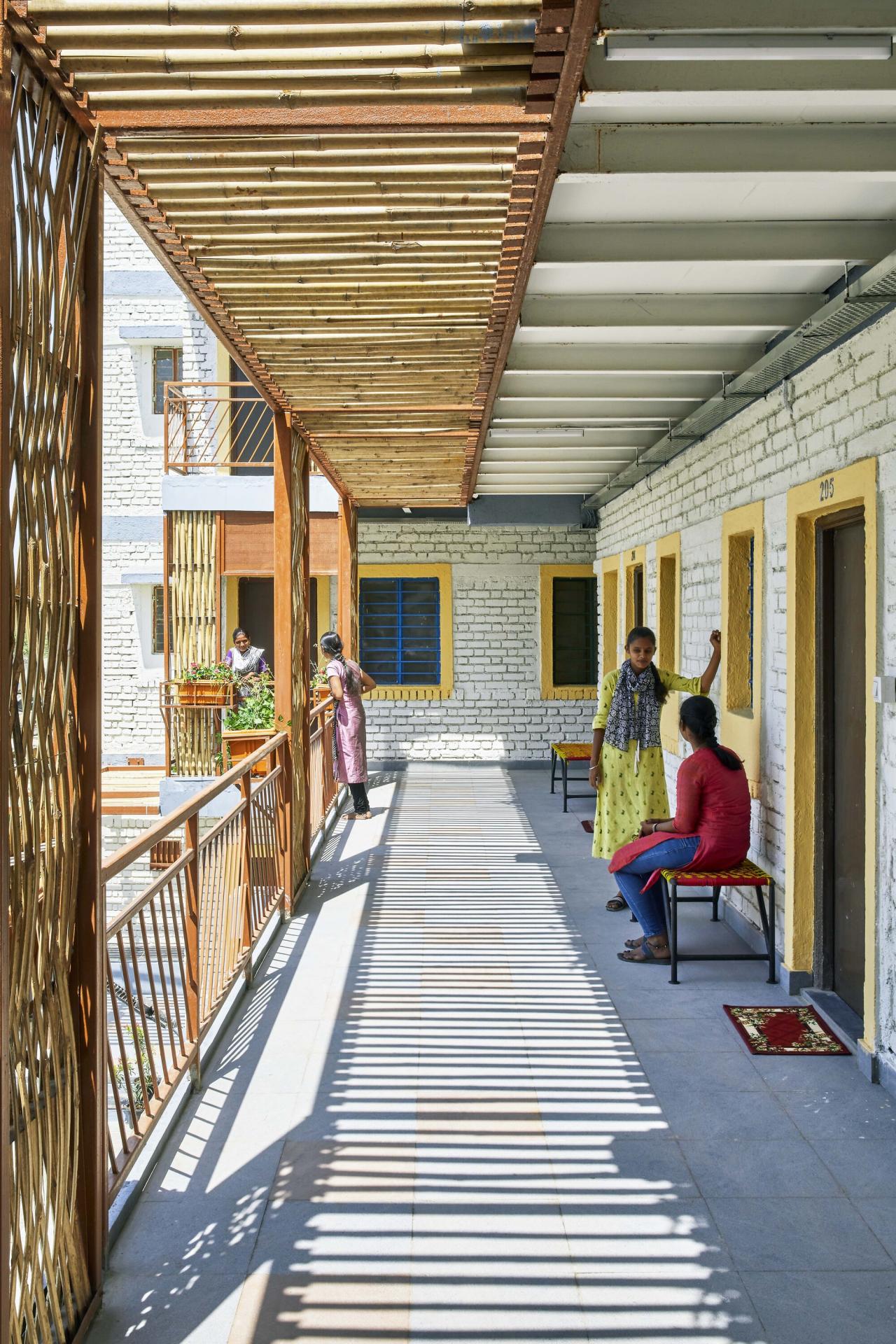 BIM建筑|Sanjaynagar 贫民窟重建项目 / Community Design Agency