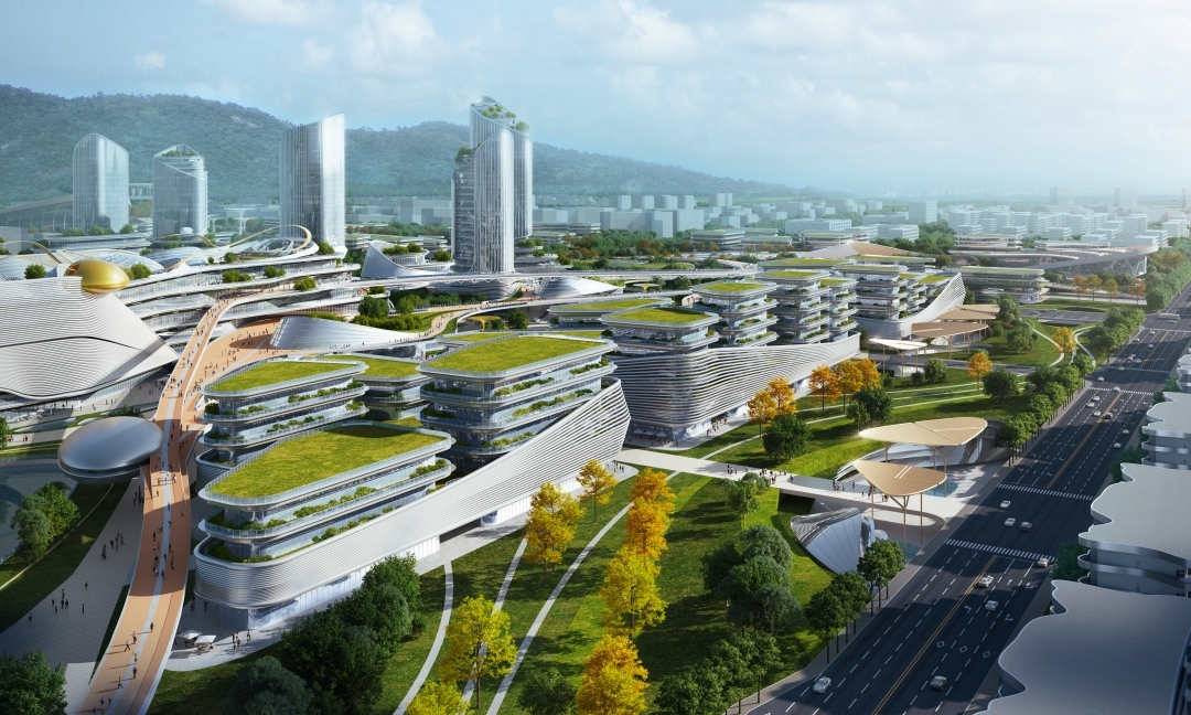 BIM建筑|北京昌平新城东区中心区城市设计方案 / 中粮地产+中国中元+青岛沿海