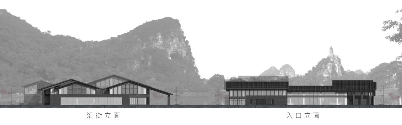 BIM建筑|山水间的“负空间”营造 ——漓江文化旅游度假区塔山会馆 / UA尤安设计