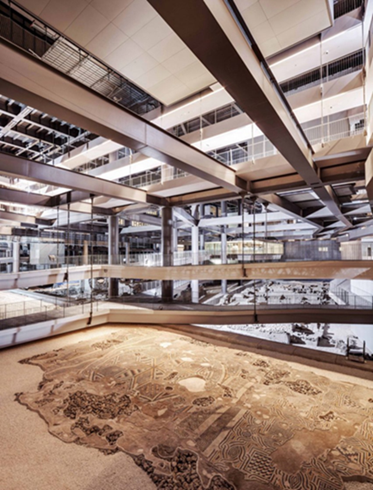 BIM建筑|安塔基亚博物馆酒店设计在古代遗址周围和上方