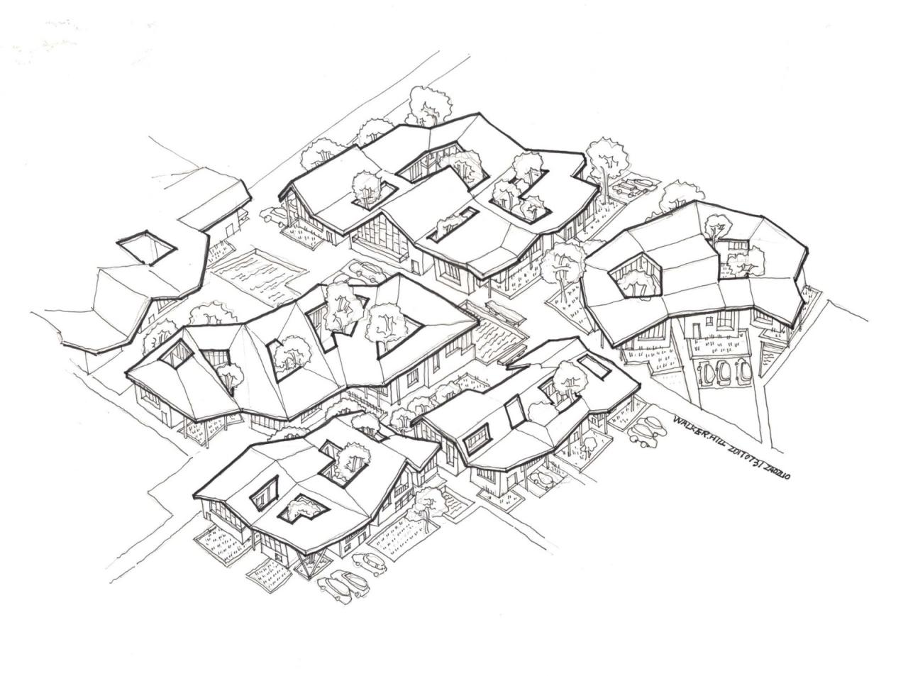 BIM建筑|汨罗“端午人家”乡村安置聚落 / 造作建筑工作室