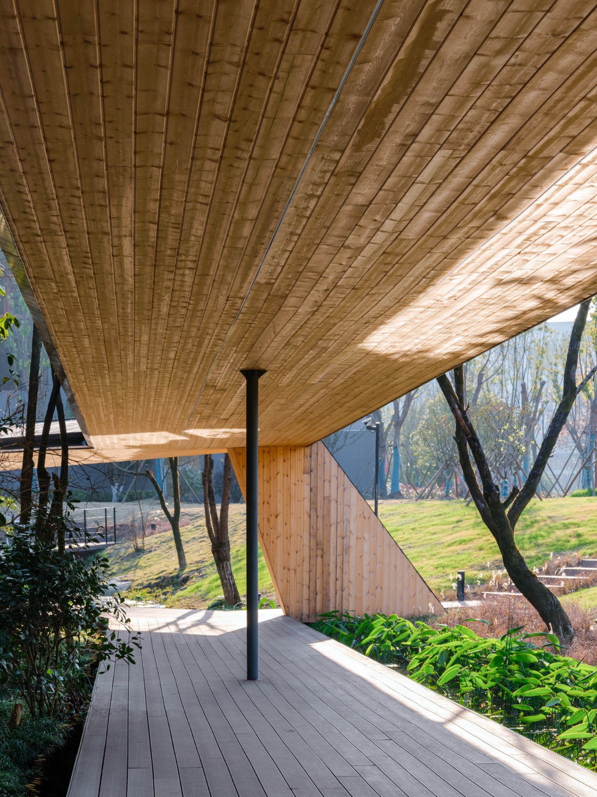 BIM建筑|溪上飞檐：浙江音乐学院校园微更新 / 朱培栋-line+建筑事务所、gad