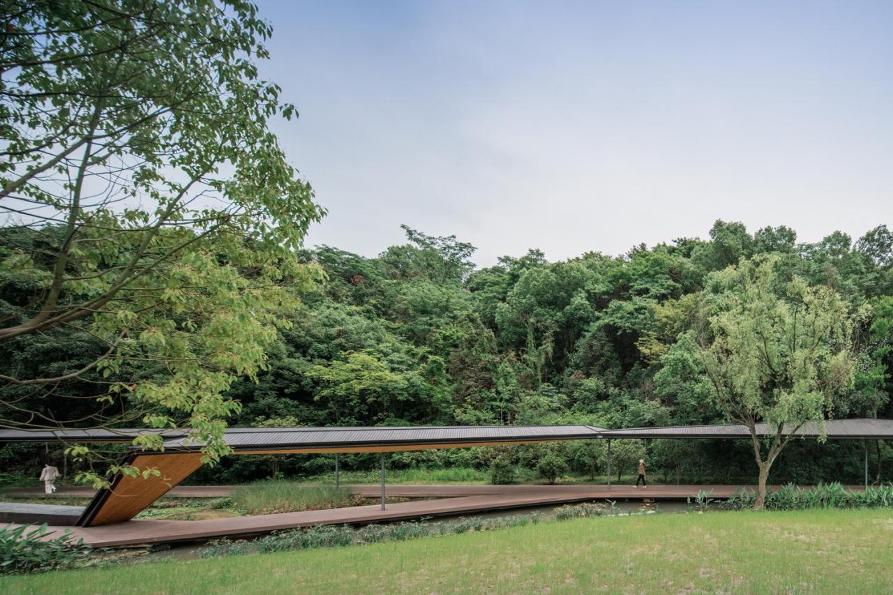 BIM建筑|溪上飞檐：浙江音乐学院校园微更新 / 朱培栋-line+建筑事务所、gad