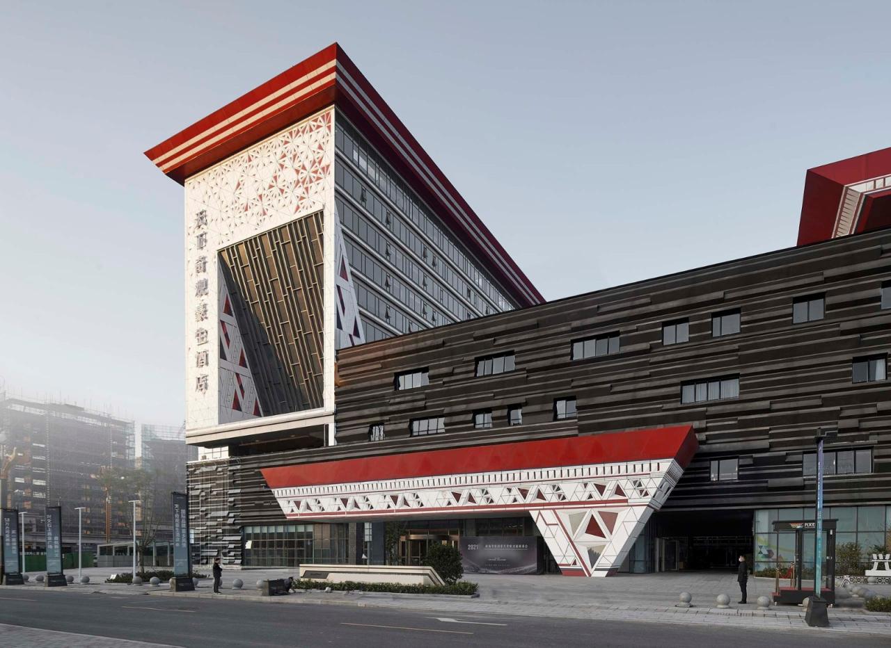 BIM建筑|“兴文石海”世界级旅游目的地游客中心 / 天津大学设计总院·顾志宏工作室