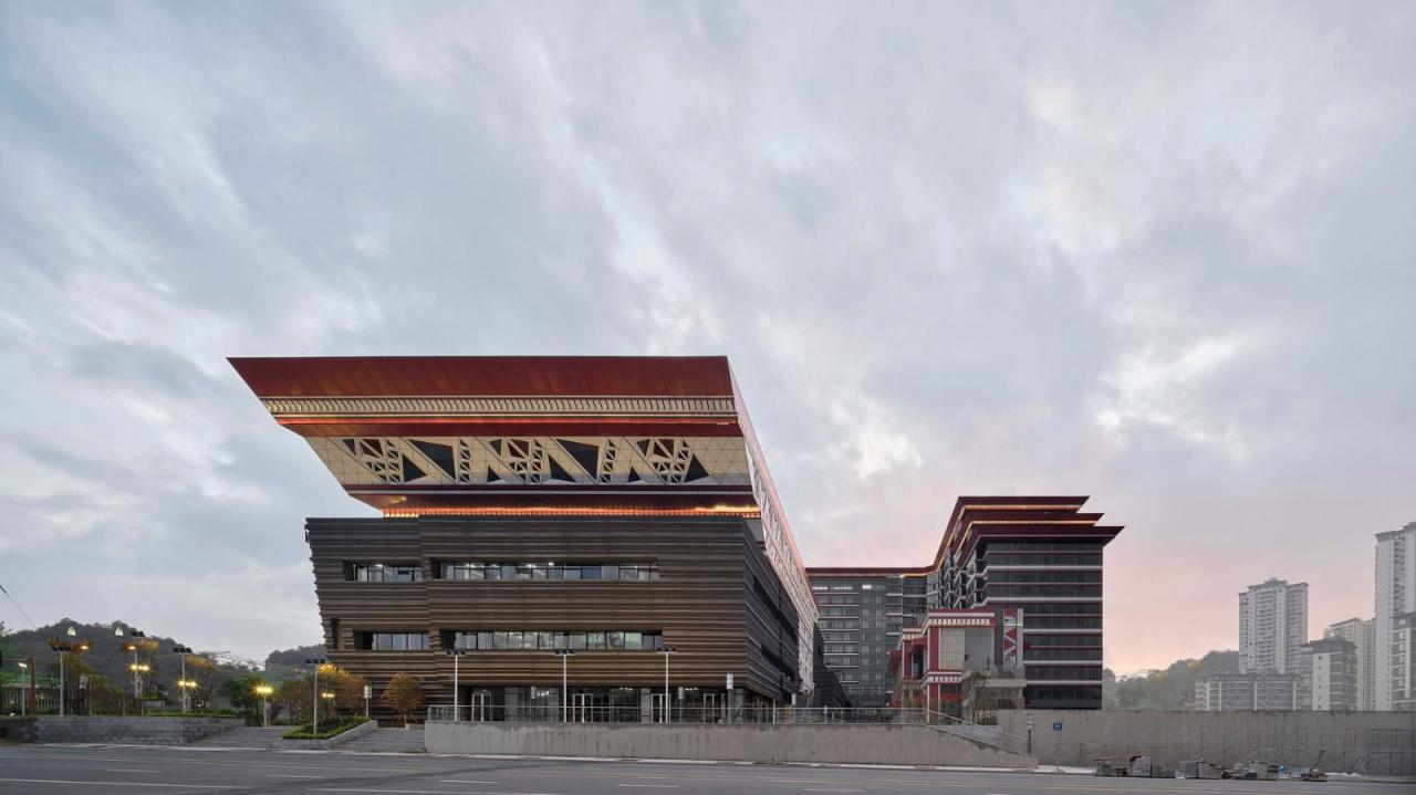 BIM建筑|“兴文石海”世界级旅游目的地游客中心 / 天津大学设计总院·顾志宏工作室