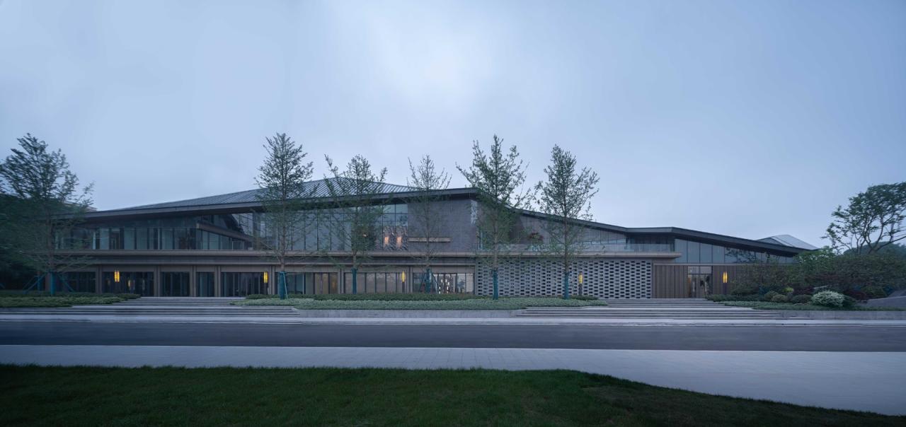 BIM建筑|长沙麓隐青竹湖展示中心 / PTA上海柏涛