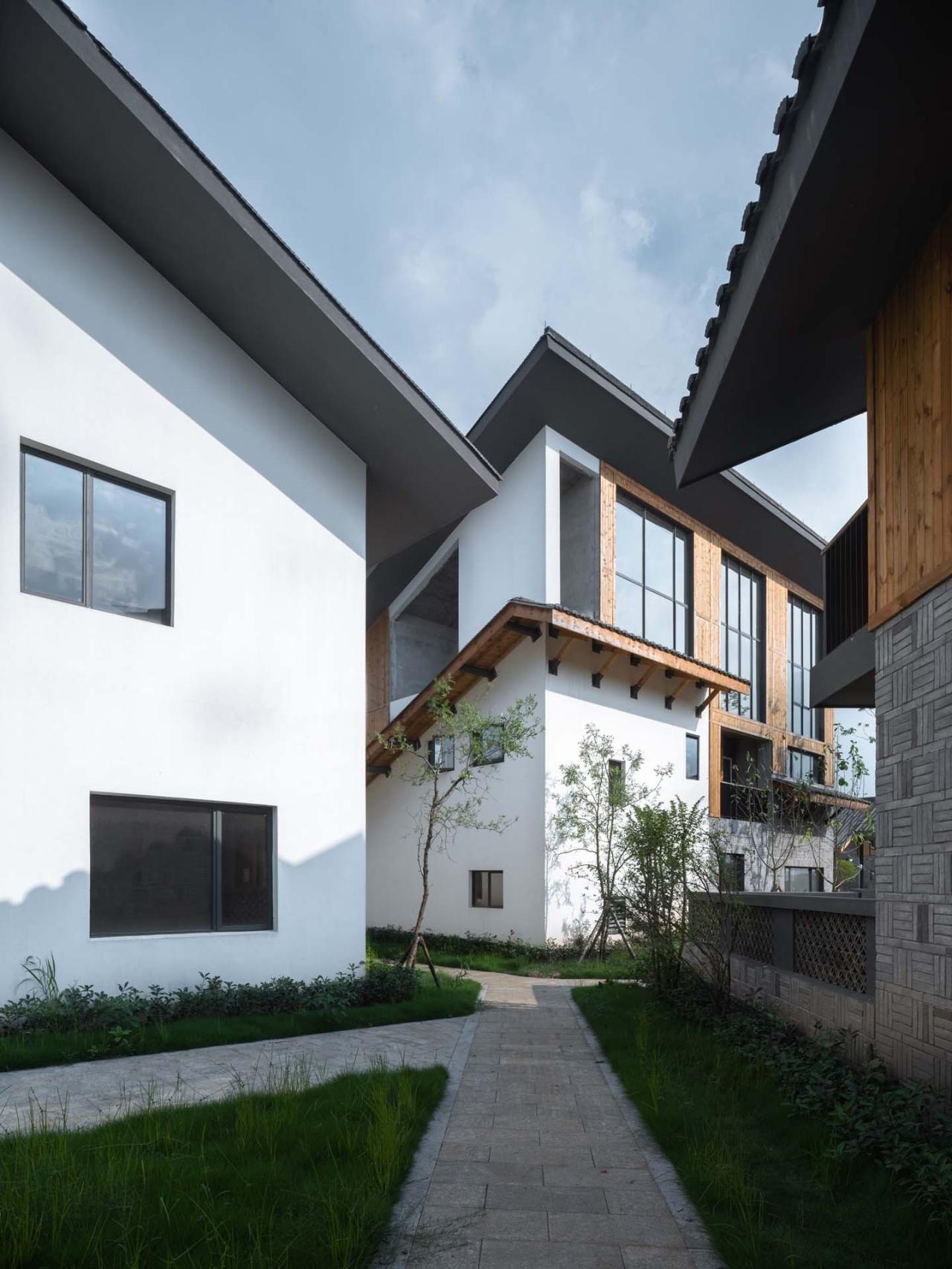 BIM建筑|汨罗“端午人家”乡村安置聚落 / 造作建筑工作室