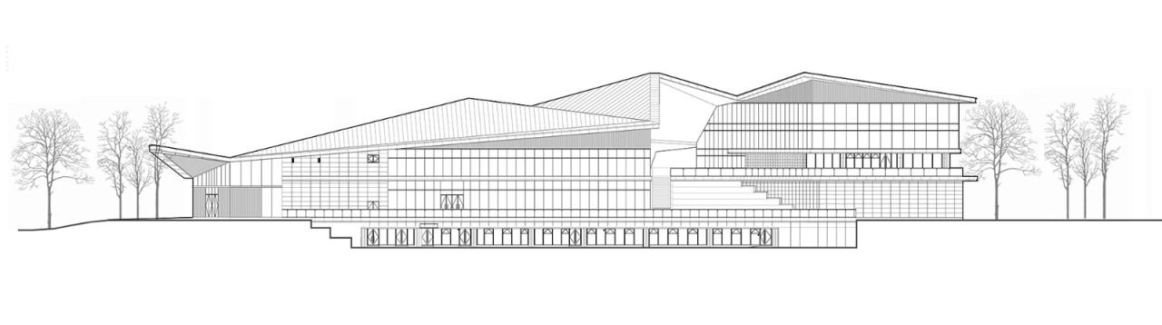 BIM建筑|长沙麓隐青竹湖展示中心 / PTA上海柏涛