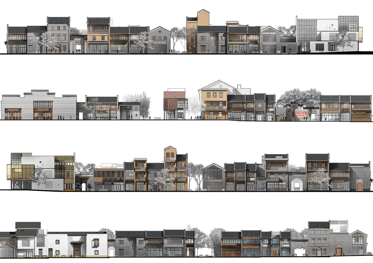 BIM建筑|时光流韵：南昌三眼井历史街区保护与改造项目 / UA尤安设计