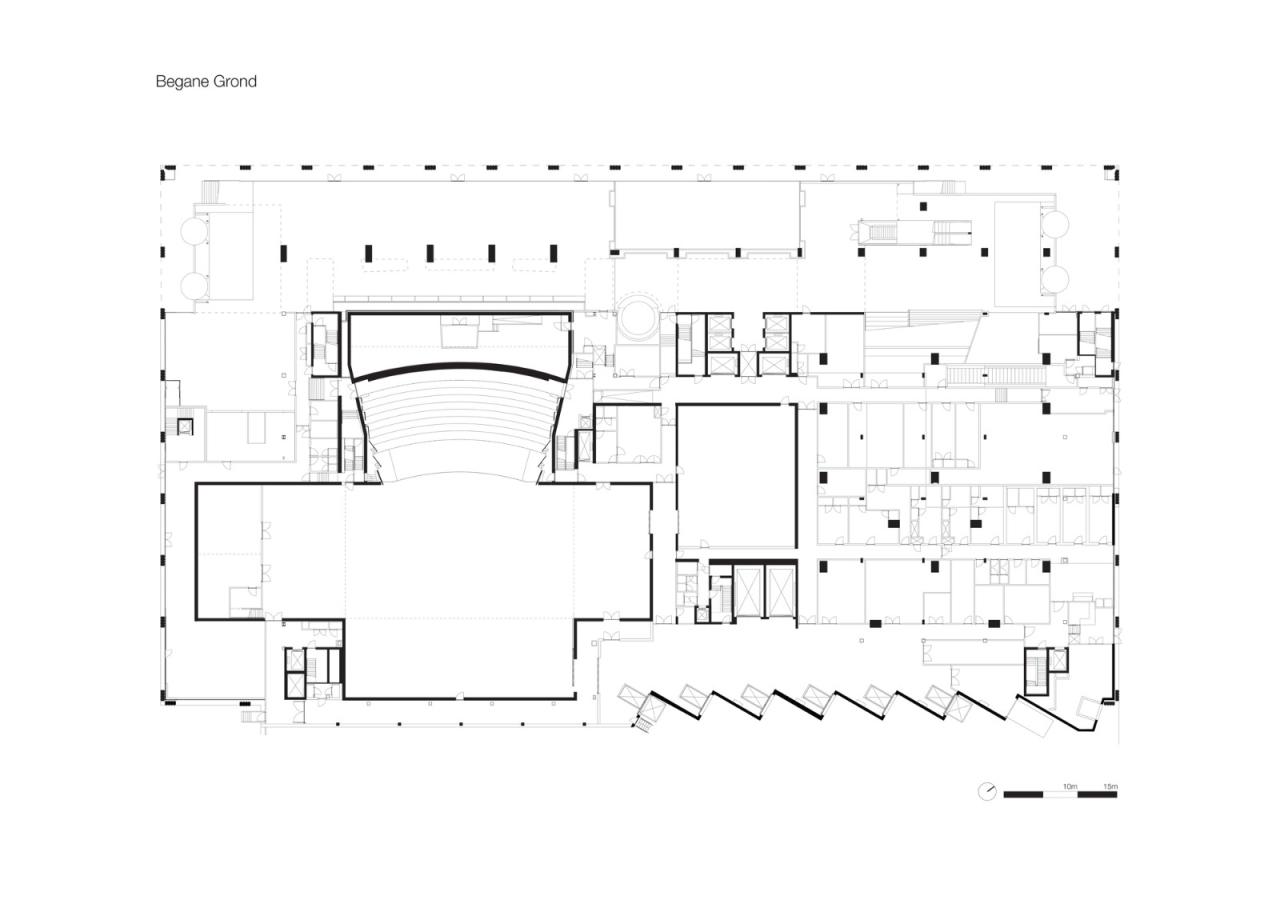 BIM建筑|Amare 表演艺术中心，海牙文化之家 / NOAHH