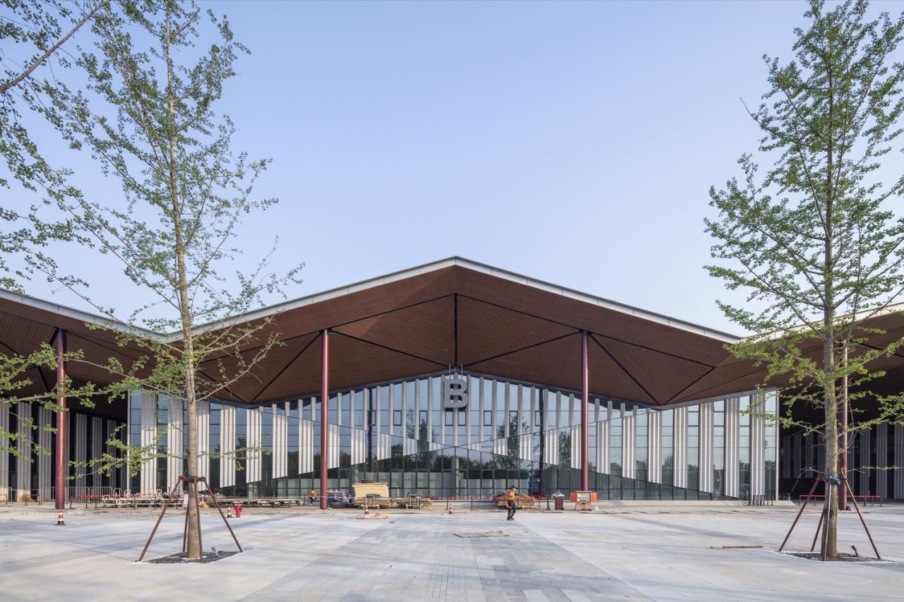 BIM建筑|第十届中国花博会复兴馆 / 华建集团上海建筑设计研究院