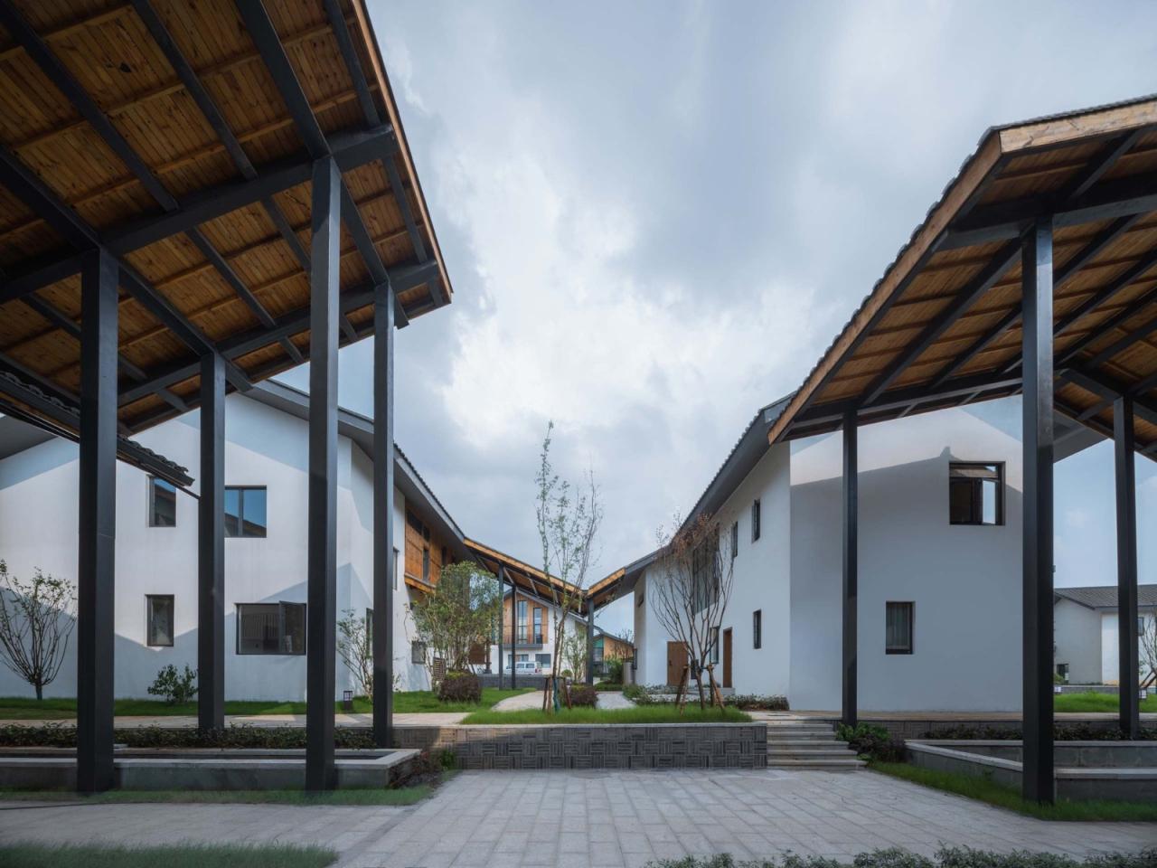 BIM建筑|汨罗“端午人家”乡村安置聚落 / 造作建筑工作室