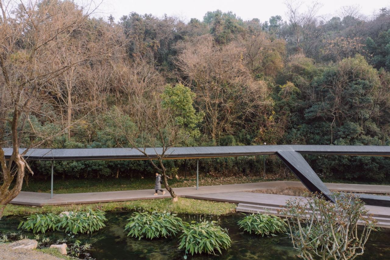 BIM建筑|溪上飞檐：浙江音乐学院校园微更新 / 朱培栋-line+建筑事务所、gad