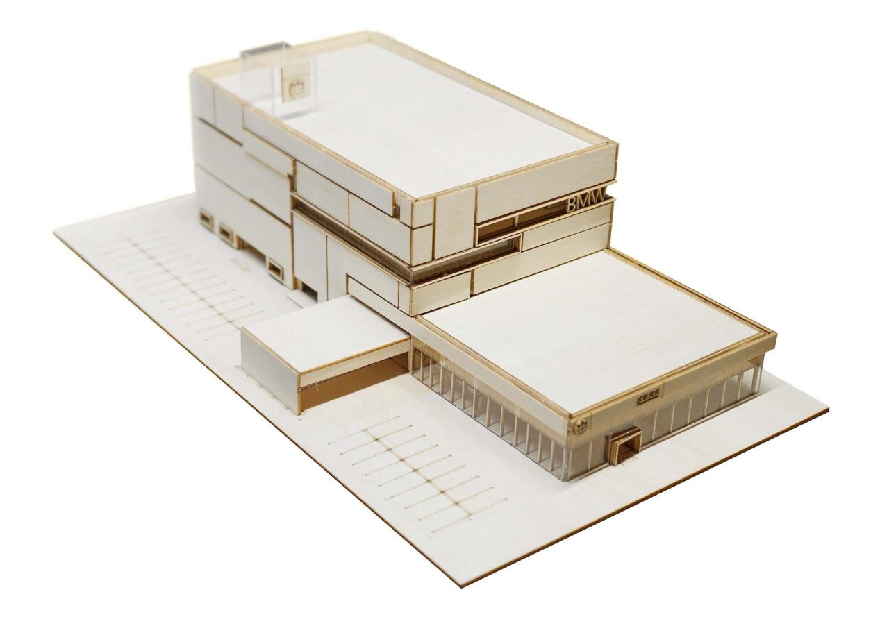 BIM建筑|成都BMW宝马体验中心 / 朱海博建筑设计事务所