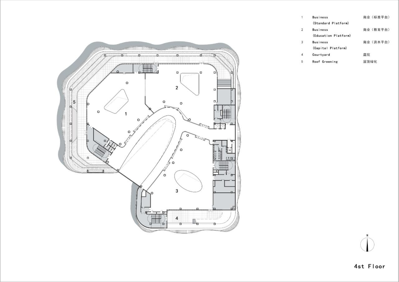 BIM建筑|虚拟之筑的有机新生：南昌VR科创城VR展示中心 / UA尤安设计
