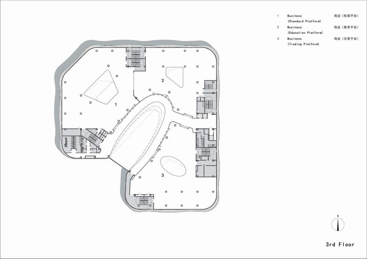 BIM建筑|虚拟之筑的有机新生：南昌VR科创城VR展示中心 / UA尤安设计