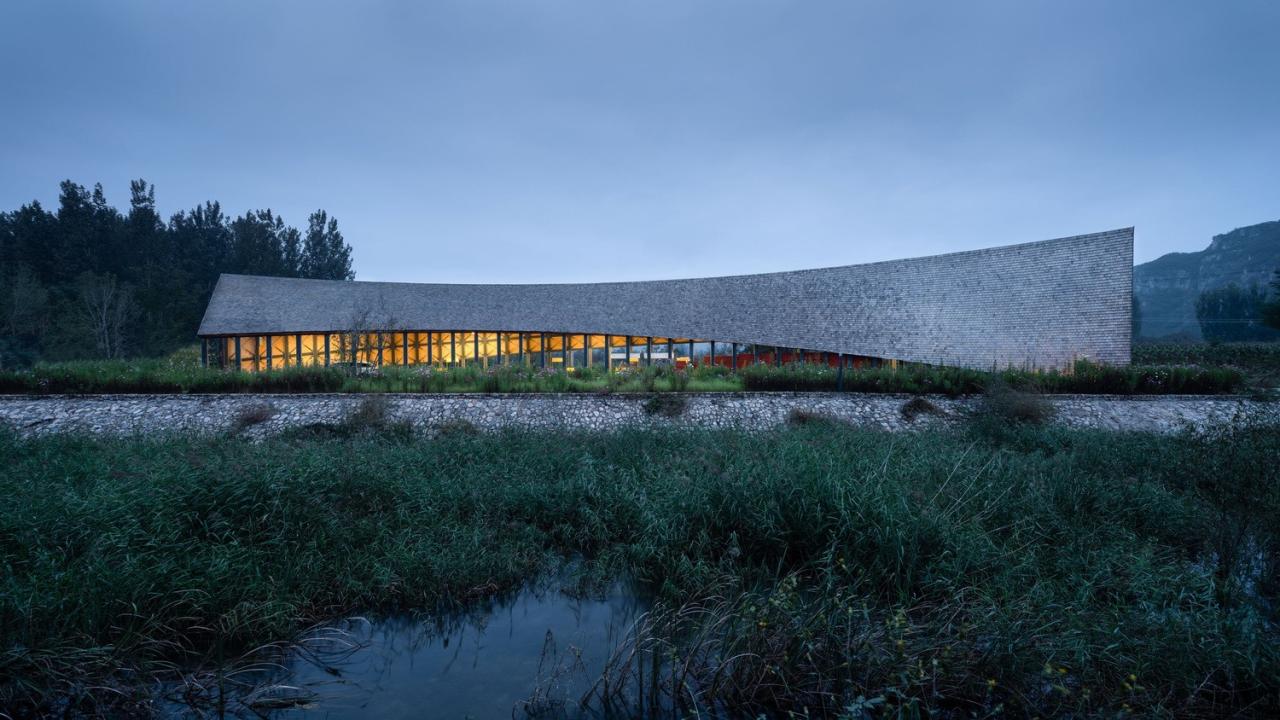 BIM建筑|田岗知行村：新农人的门户 / 袈蓝建筑