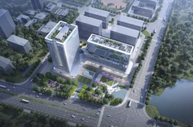 BIM建筑|龙头药企公园式总部办公·上药常药商务中心 / 简和建筑-BIM建筑网