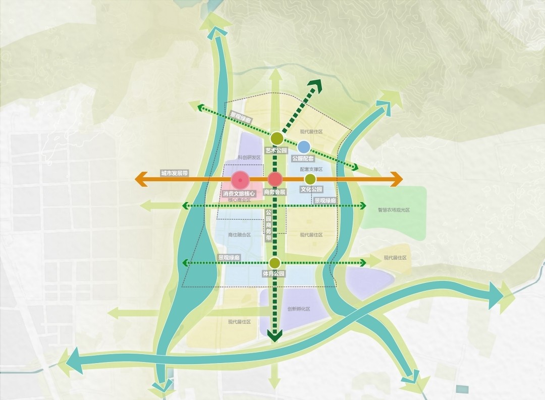 BIM建筑|北京昌平新城东区中心区城市设计方案 / 中粮地产+中国中元+青岛沿海
