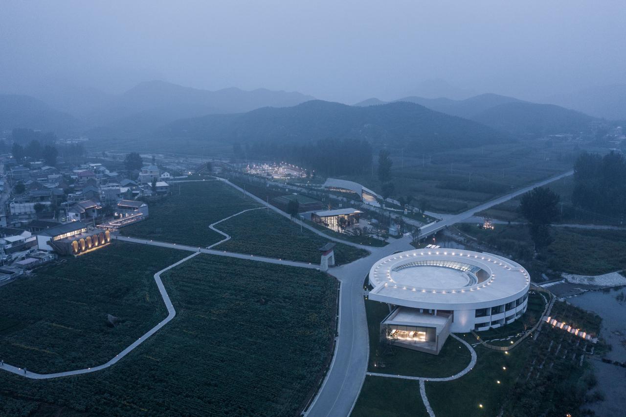 BIM建筑|田岗知行村：乡村会客厅 / 袈蓝建筑