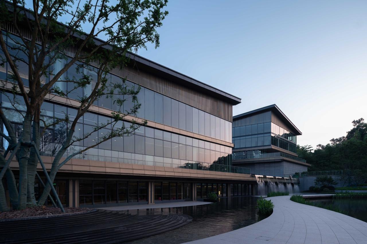 BIM建筑|长沙麓隐青竹湖展示中心 / PTA上海柏涛