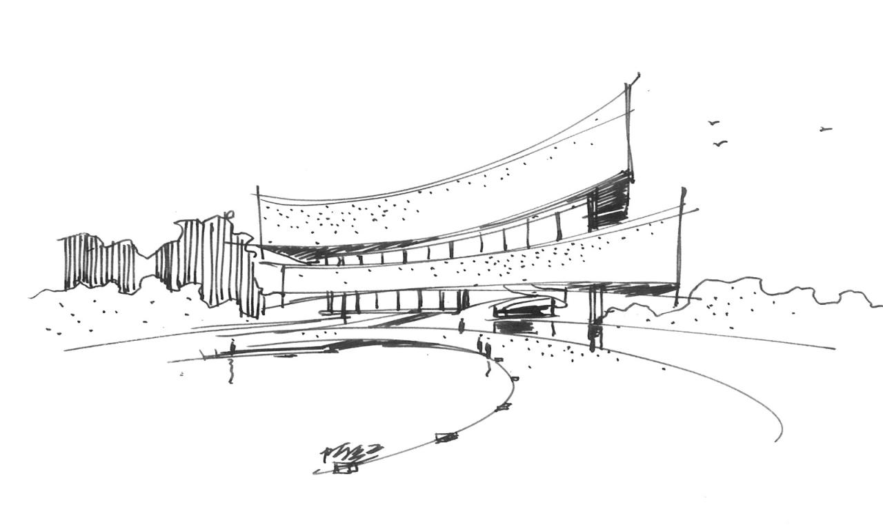 BIM建筑|以可感知温度充盈场所空间：徐州三盛·中城展示中心 / UA尤安设计