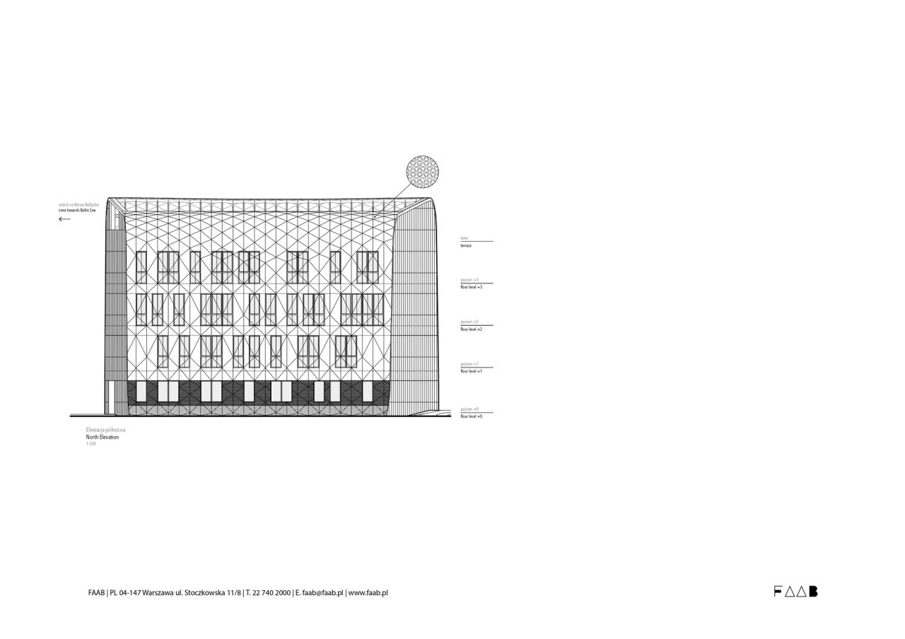BIM建筑|疗养小镇的‘浪潮’，医疗研究中心 / FAAB