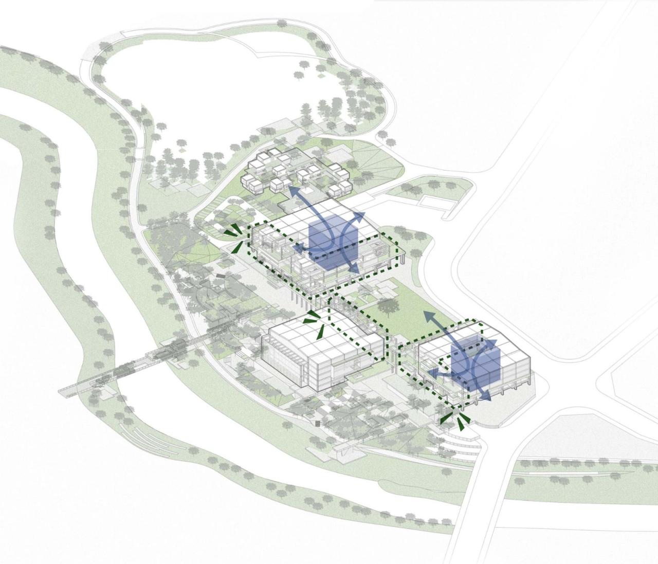 BIM建筑|深圳国际低碳城会展中心升级改造 / 同济﹒原作设计工作室