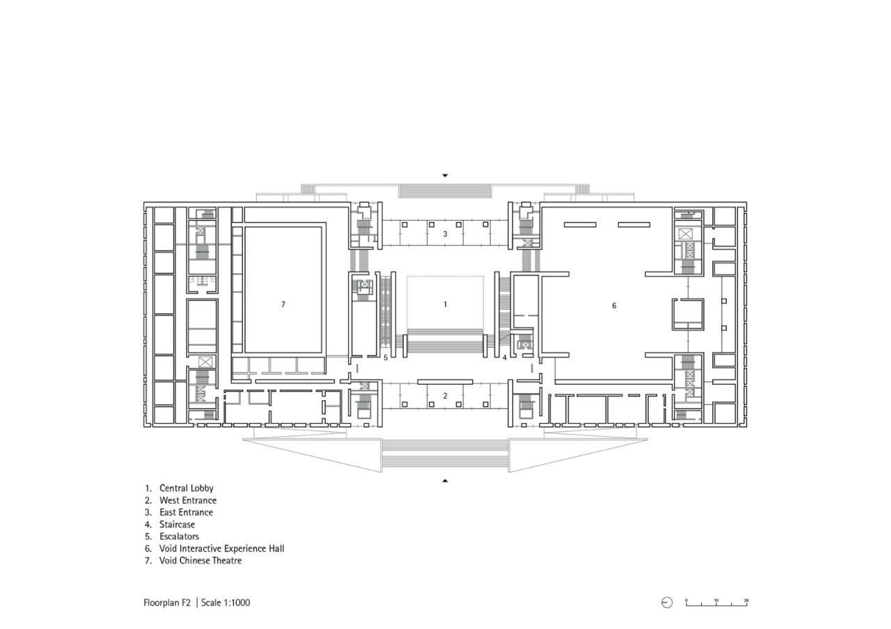 BIM建筑|中国工艺美术馆、中国非物质文化遗产馆 / gmp 建筑事务所