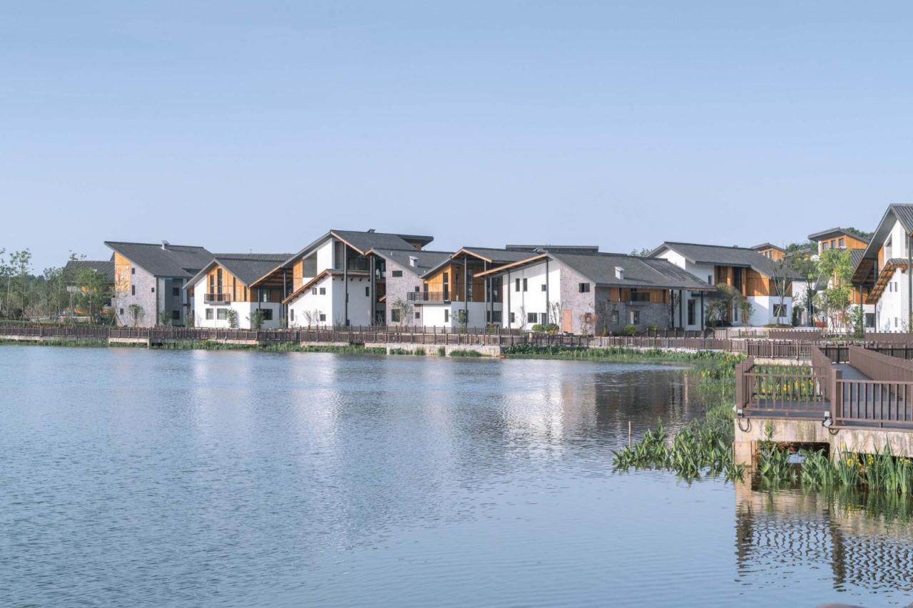 BIM建筑|汨罗“端午人家”乡村安置聚落 / 造作建筑工作室