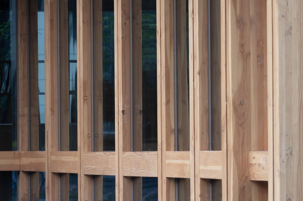 BIM建筑|谦逊朴实，但精工细琢的“暖建筑”：大地国际生命科学园咖啡厅 / 隽执科技