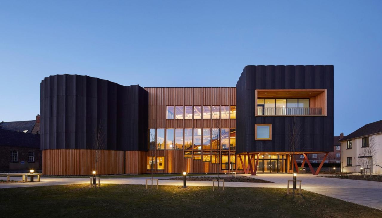 BIM建筑|约克圣约翰大学创意中心 / Tate + Co