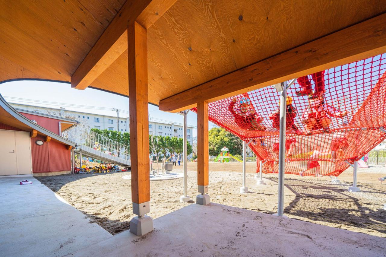 BIM建筑|肆意奔跑：森中之丘幼儿园 / STUDIO YY