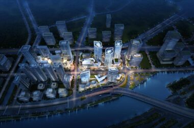 BIM建筑|风正扬帆起 凌江尤可期：广州･广物鱼珠产城综合体 / UA尤安设计-BIM建筑网