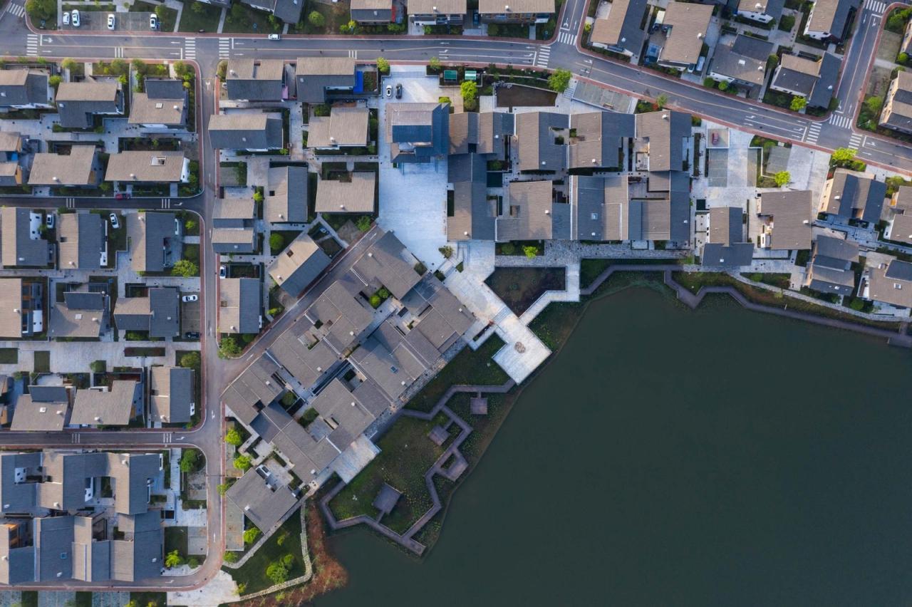 BIM建筑|汨罗“端午人家”乡村安置聚落 / 造作建筑工作室