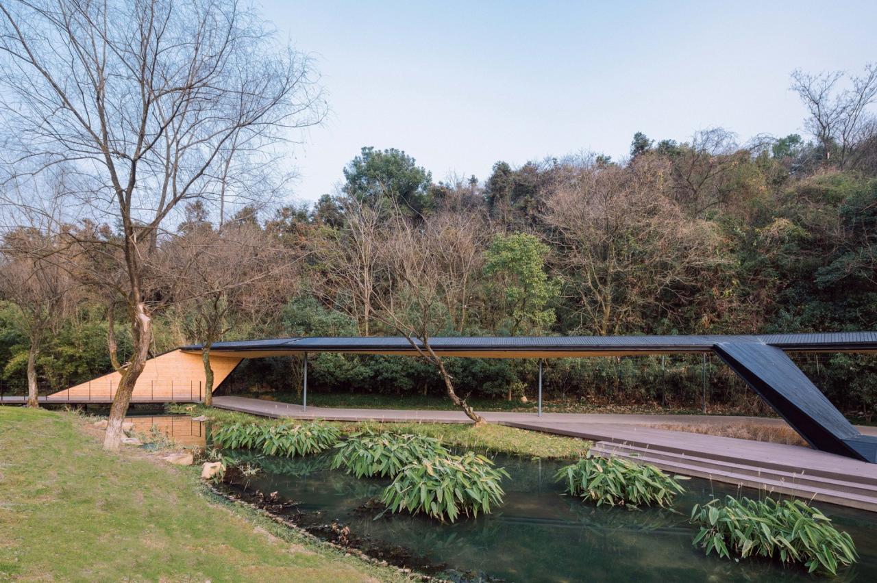 BIM建筑|溪上飞檐：浙江音乐学院校园微更新 / 朱培栋-line+建筑事务所、gad