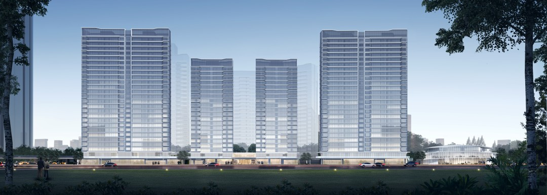 BIM建筑|行云漫步：长沙桂语雲峯 / ZWA卓时水石