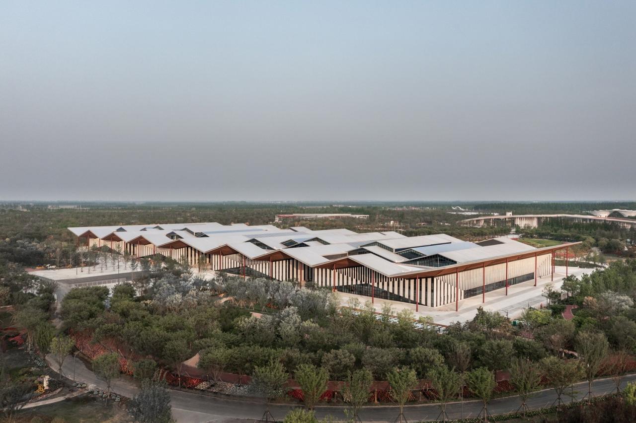 BIM建筑|第十届中国花博会复兴馆 / 华建集团上海建筑设计研究院