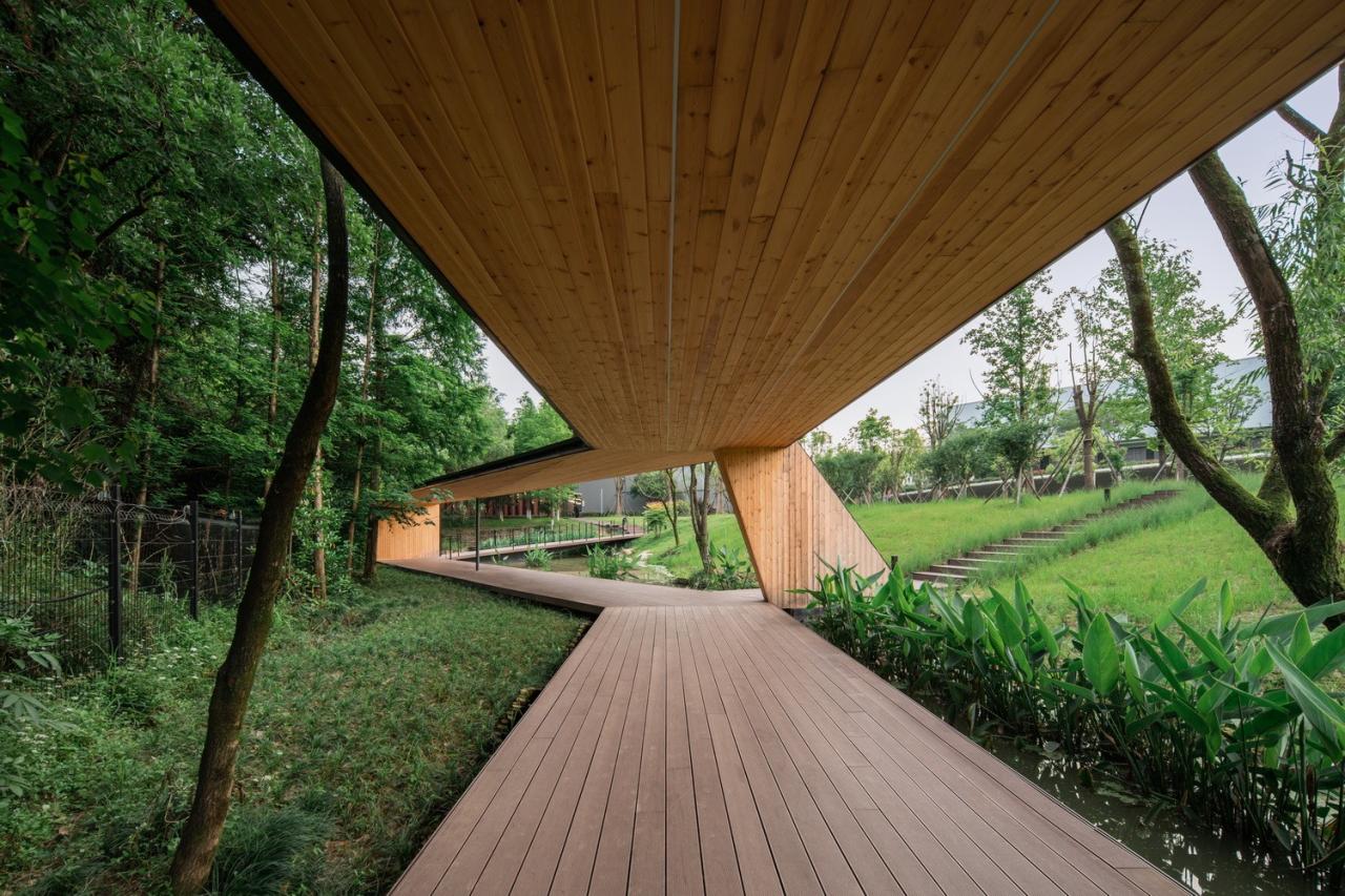 BIM建筑|溪上飞檐：浙江音乐学院校园微更新 / 朱培栋-line+建筑事务所、gad