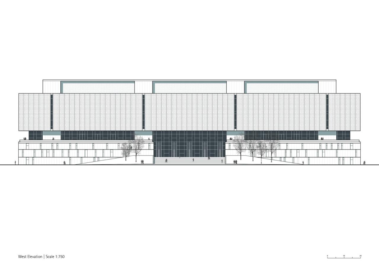 BIM建筑|中国工艺美术馆、中国非物质文化遗产馆 / gmp 建筑事务所