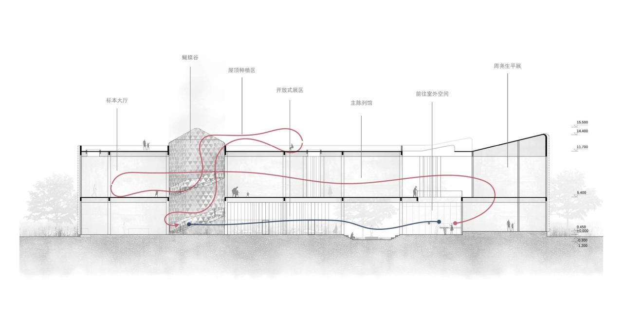 BIM建筑|宁波周尧昆虫博物馆 / 上海秉仁建筑师事务所 + 席地建筑工作室