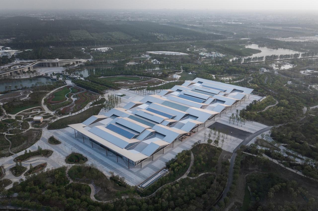 BIM建筑|第十届中国花博会复兴馆 / 华建集团上海建筑设计研究院