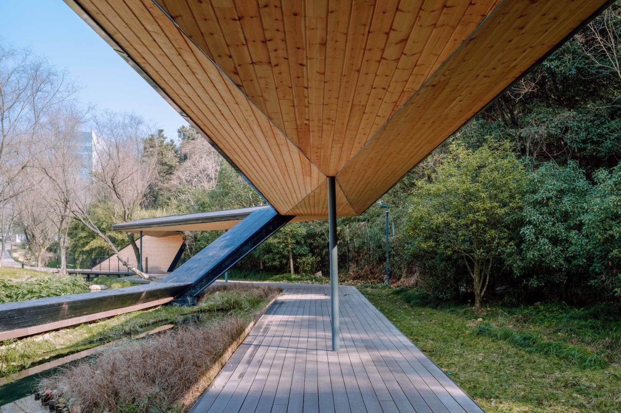 BIM建筑|溪上飞檐：浙江音乐学院校园微更新 / 朱培栋-line+建筑事务所、gad