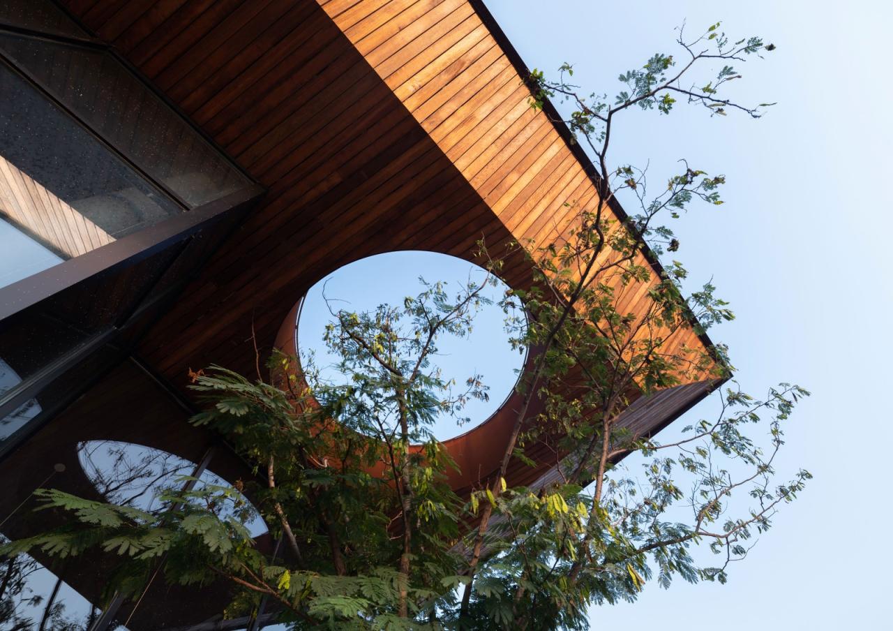 BIM建筑|田岗知行村：田园大讲堂 / 袈蓝建筑